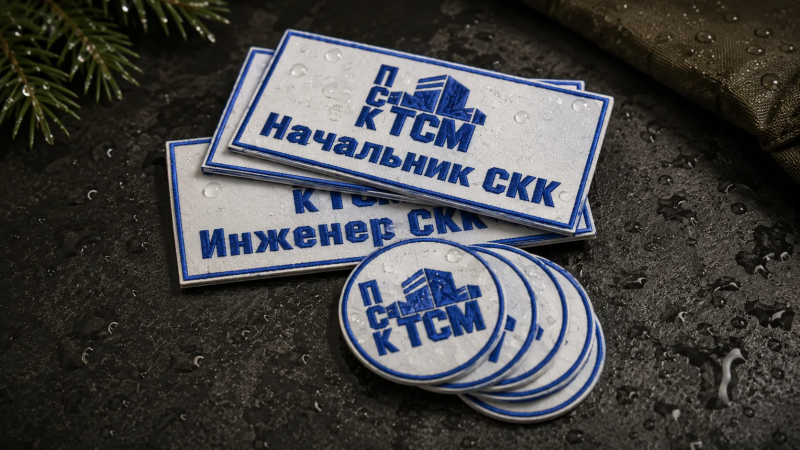 Изготовление водонепроницаемых шевронов